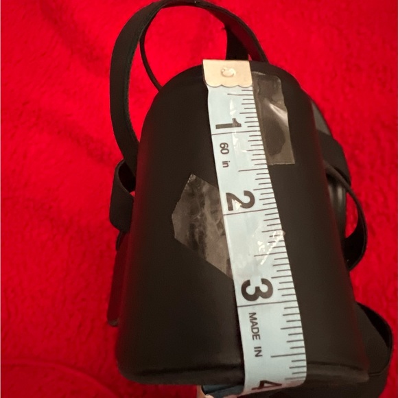 Soda wedges shoes size 10 woman’s sandals New, color black - Picture 9 of 9